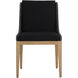 Sorrento Natural / Arashi Black Outdoor Dining Chair